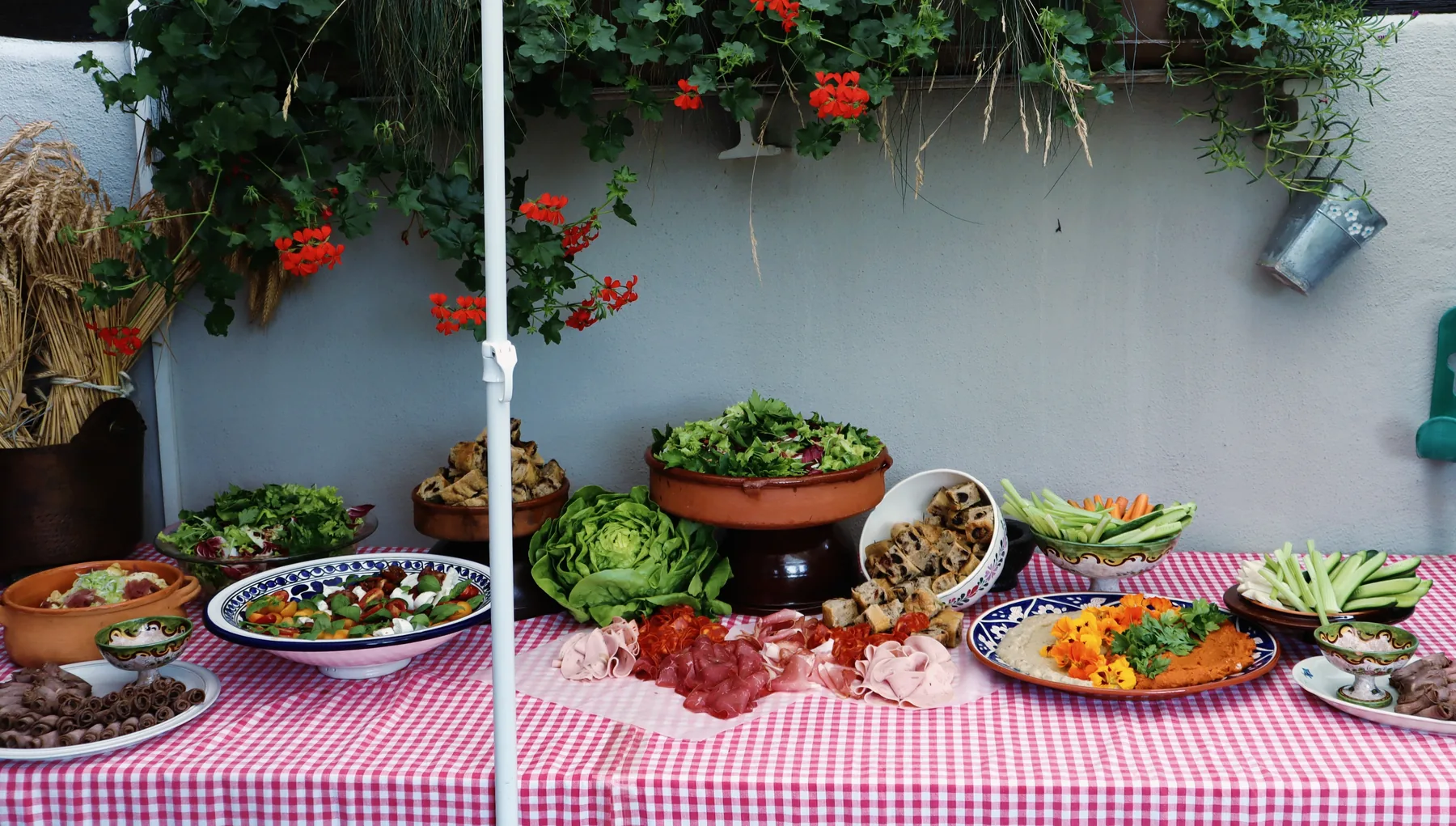 Happy Souls Buffet mit frischen Spezialitäten